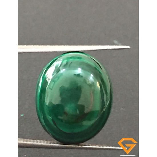 21.26 ct Natural Certified Malachite stone 