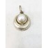 Natural Moti Chandra/Pearl Moon Silver Locket for Child Protection 