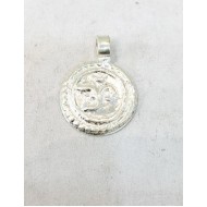 Silver Om Pendant For Baby