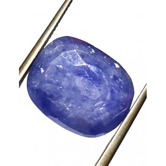 10.09 Ct/ 11.25  Ratti Natural Ceylon Blue Sapphire (Neelam) Gemstone