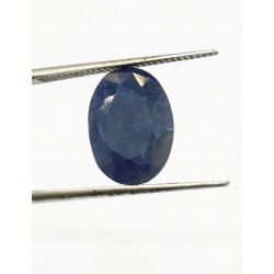 5.46 Ct/ 6.25  Ratti Natural Ceylon Blue Sapphire (Neelam) Gemstone Non Heat-Non Treat