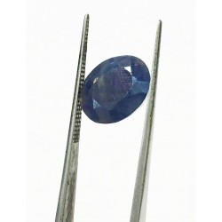 5.97 Ct/ 6.63 Ratti Natural Ceylon Blue Sapphire (Neelam) Gemstone Non Heat-Non Treat