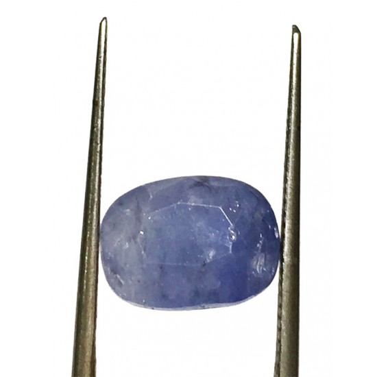 6.06 Ct/ 6.65  Ratti Natural Ceylon Blue Sapphire (Neelam) Gemstone