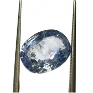 6.29 Ct/ 7.00  Ratti Natural Ceylon Blue Sapphire (Neelam) Gemstone