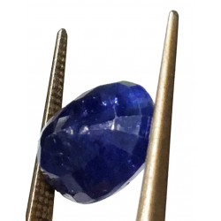 7.43 Ct/ 8.25  Ratti Natural Ceylon Blue Sapphire (Neelam) Gemstone
