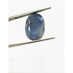7.60 Ct/ 8.50  Ratti Natural Ceylon Blue Sapphire (Neelam) Gemstone