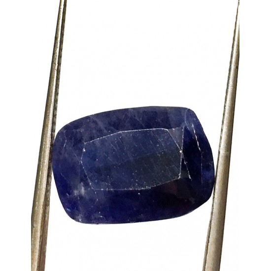 9.76 Ct/ 10.90  Ratti Natural Ceylon Blue Sapphire (Neelam) Gemstone