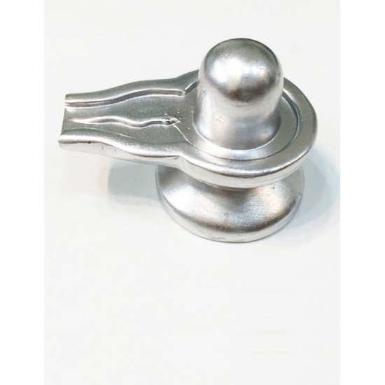 Parad (Mercury) Shivling  Weight- 43.800 gm, Height- 0.89 Inch