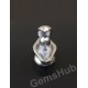 Parad (Mercury) Shivling  With Snake Weight- 165.580 gm, Height- 1.30 Inch