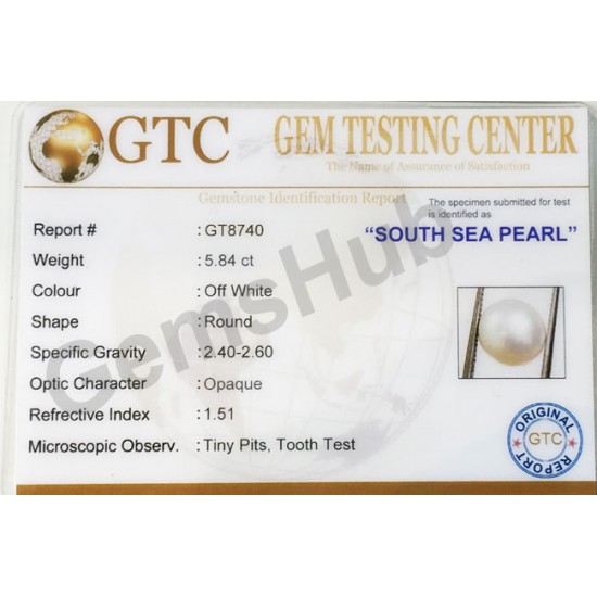 South Sea Pearl - 5.84 ct (6.50 ratti)