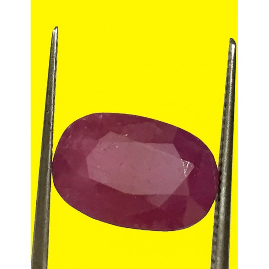 5.84 ct Natural Certified Non Heat Non Treat Ruby/Manik