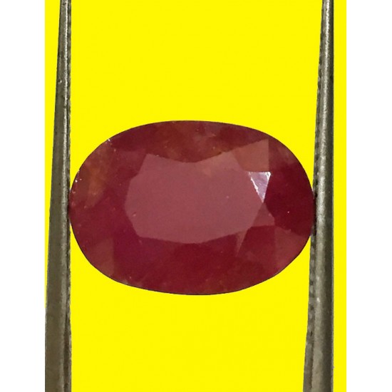6.36 ct Natural Certified Non Heat Non Treat Ruby/Manik