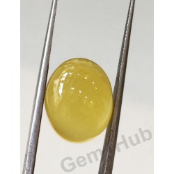 Natural Certified Yellow Hakik Stone, weight - 10.04 ct 