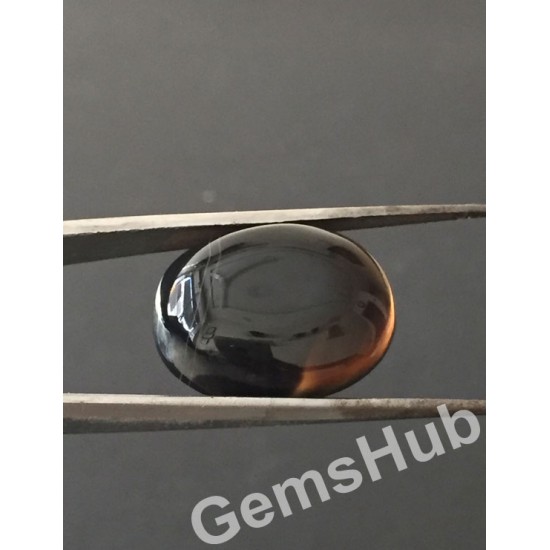 Natural Certified Sulemani Black Hakik Stone, 15.45 ct 