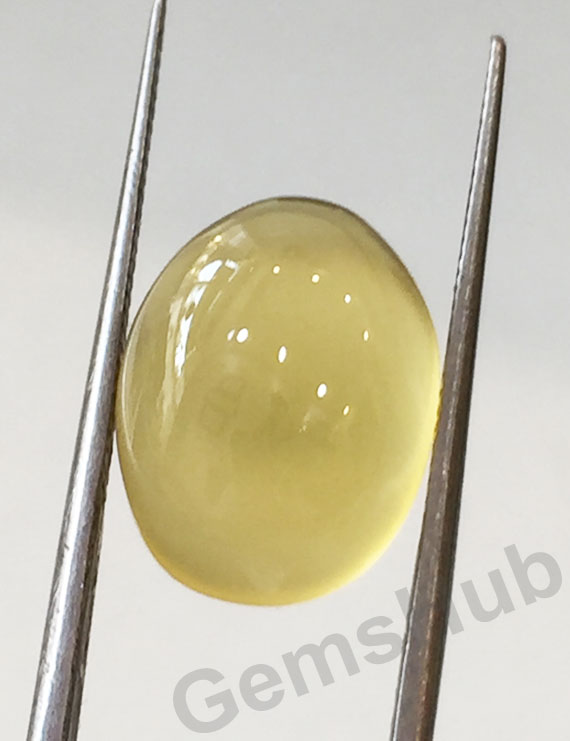 Natural certified yellow hakik ratti