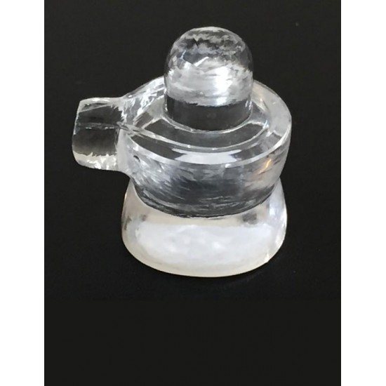 21 grm Natural Certified Sphatik/Crystal Shivling