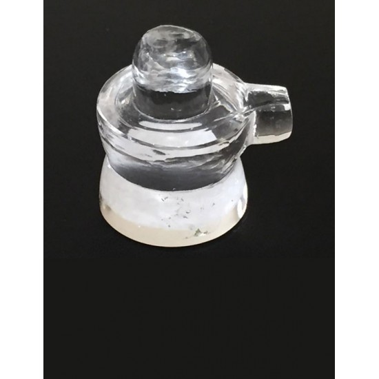 21 grm Natural Certified Sphatik/Crystal Shivling
