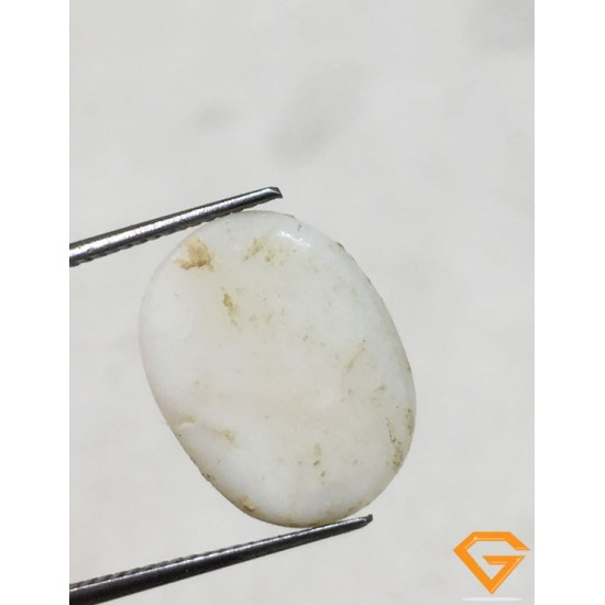 7 ratti/6.31 ct Natural Certified  White Coral/सफ़ेद मूंगा 