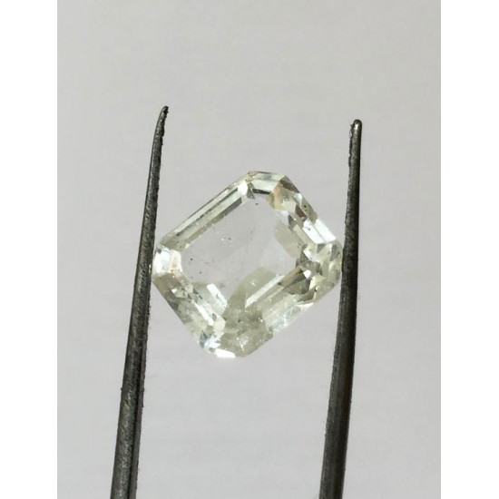 8.03 Ratti (7.23 ct) Natural Certified White Topaz