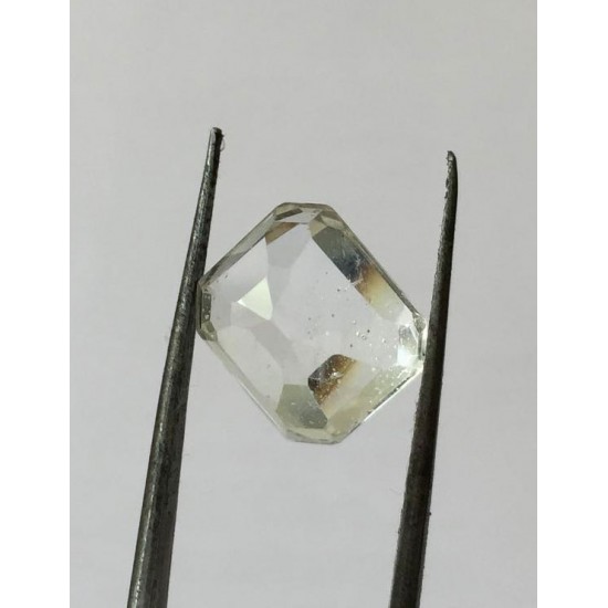 8.03 Ratti (7.23 ct) Natural Certified White Topaz