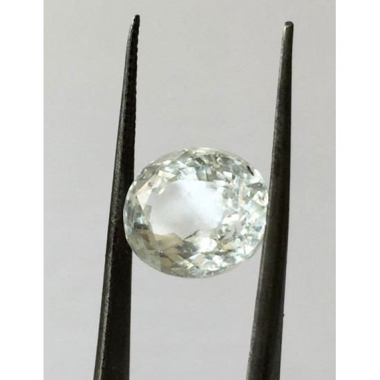 8.26 Ratti (7.44 ct) Natural Certified White Topaz