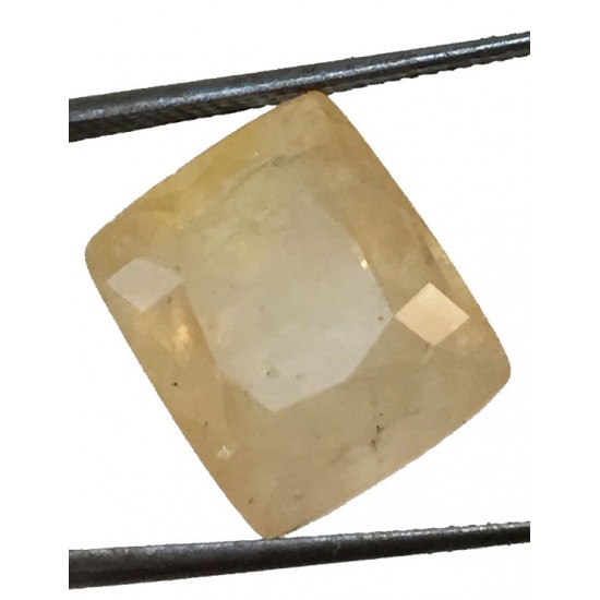 10.48 ct/11.50 ratti Natural Certified Ceylon Pukhraj/Yellow Sapphire