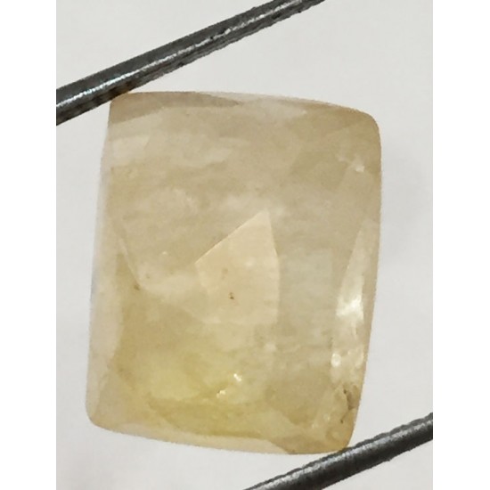 10.48 ct/11.50 ratti Natural Certified Ceylon Pukhraj/Yellow Sapphire