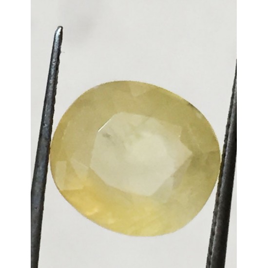 5.87 ct/6.52 ratti Natural Certified Ceylon Pukhraj/Yellow Sapphire