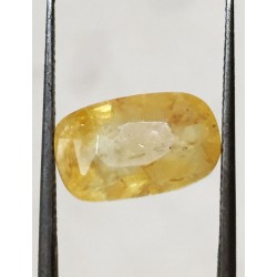 6.07 ct/6.62 ratti Natural Certified Ceylon Pukhraj/Yellow Sapphire