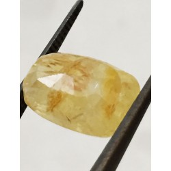 6.07 ct/6.62 ratti Natural Certified Ceylon Pukhraj/Yellow Sapphire