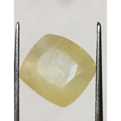 6.34 ct/7.00 ratti Natural Certified Ceylon Pukhraj/Yellow Sapphire