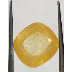 6.39 ct/7.25 ratti Natural Certified Ceylon Pukhraj/Yellow Sapphire