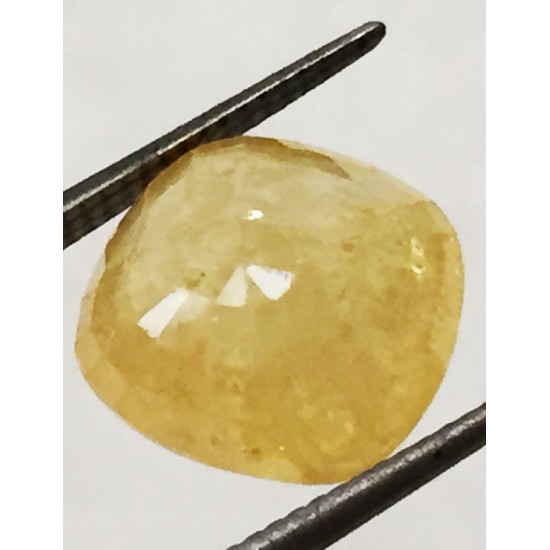 6.39 ct/7.25 ratti Natural Certified Ceylon Pukhraj/Yellow Sapphire