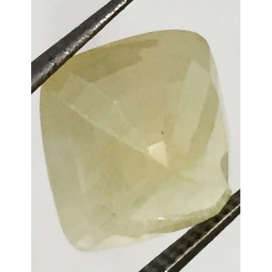 6.66 ct/7.40 ratti Natural Certified Ceylon Pukhraj/Yellow Sapphire