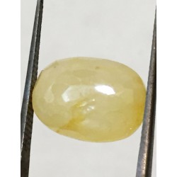 7.56 ct/8.40 ratti Natural Certified Ceylon Pukhraj/Yellow Sapphire