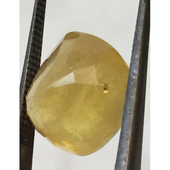 8.46 ct/9.40 ratti Natural Certified Ceylon Pukhraj/Yellow Sapphire