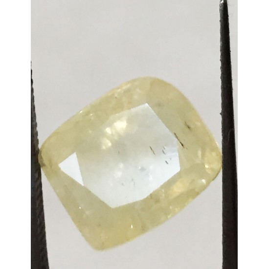 9.05 ct/10.00 ratti Natural Certified Ceylon Pukhraj/Yellow Sapphire