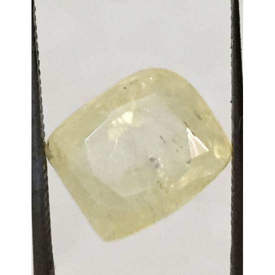 9.05 ct/10.00 ratti Natural Certified Ceylon Pukhraj/Yellow Sapphire