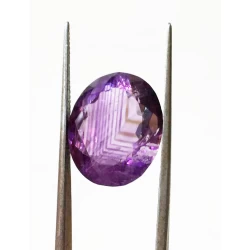 11.00 ct Natural Certified Amethyst (Jamunia)
