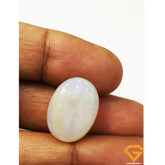 12.40 ct Natural Certified Blue Fire Opal