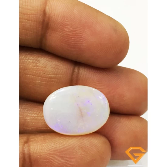 12.40 ct Natural Certified Blue Fire Opal