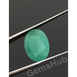 9.59 ct/10.60 ratti Natural Certified Panna (Emerald)