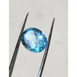 6.60 Ratti (5.99 ct) Natural Blue Topaz