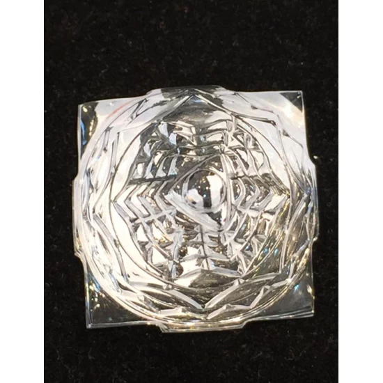 68 gm Natural Certified Sphatik Shri Yantra 68 gm Natural Certified Sphatik Shri Yantra