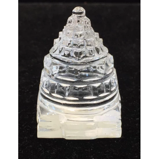 68 gm Natural Certified Sphatik Shri Yantra 68 gm Natural Certified Sphatik Shri Yantra