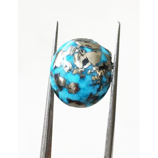 13.25 ratti (11.79 ct) Natural Certified Irani Feroza/Turquoise 
