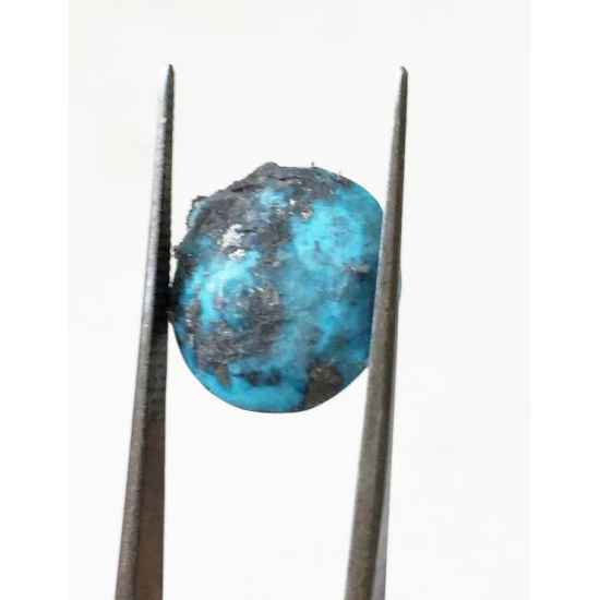 13.25 ratti (11.79 ct) Natural Certified Irani Feroza/Turquoise 