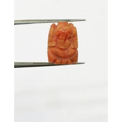 11.41 ct Natural Certified Ganesh Moonga