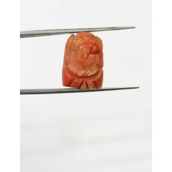 12.43 ct Natural Certified Ganesh Moonga