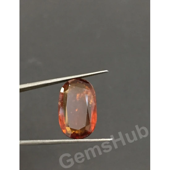 10.50 ratti (9.44 ct) Natural Hessonite Ceylon Gomed Certified 10.50 ratti (9.44 ct) Natural Hessonite Ceylon Gomed Certified
